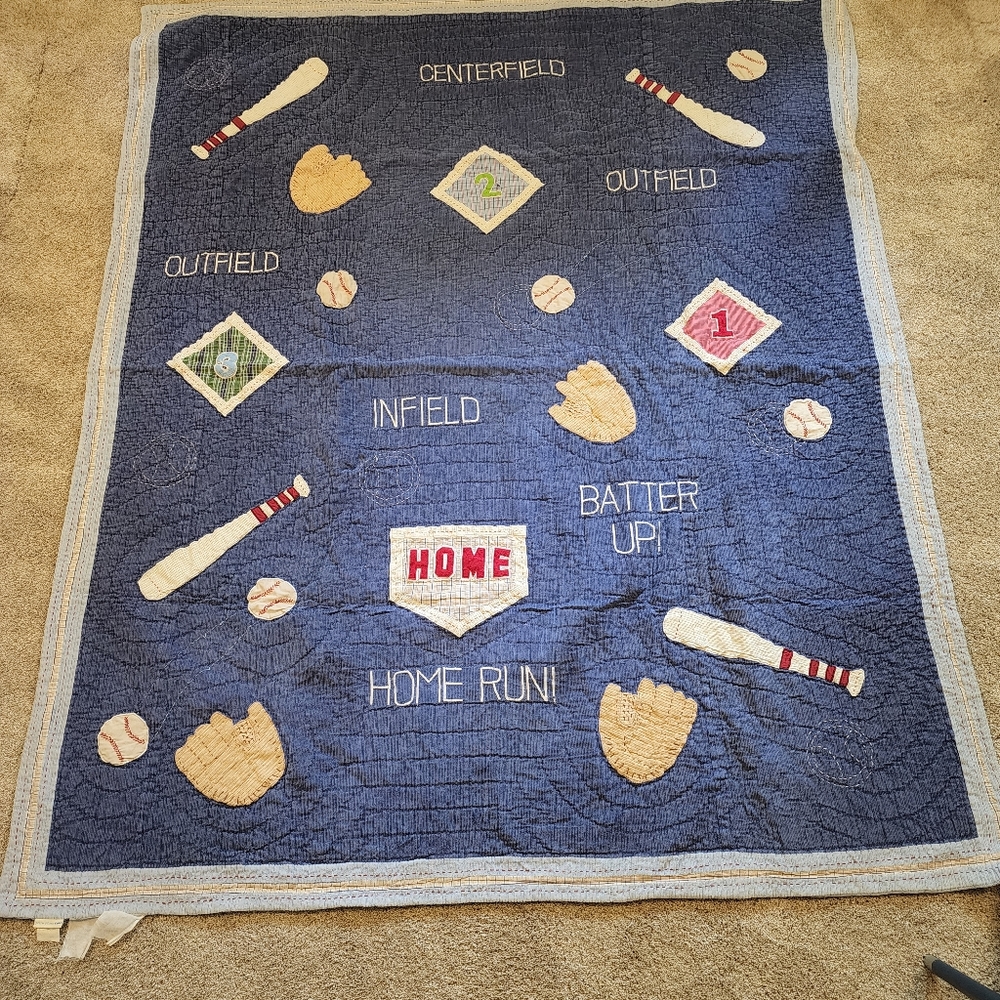 2 Pottery Barn Kids Sports Quilts